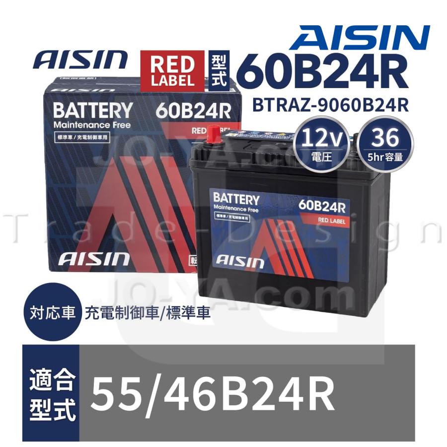 アイシン AISIN 60B24R (55B24R 46B24R) 標準車/充電制御車対応