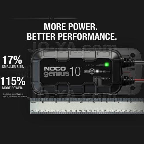 NOCO ( ノコ ) genius バッテリーチャージャー genius10 6V & 12V 10A