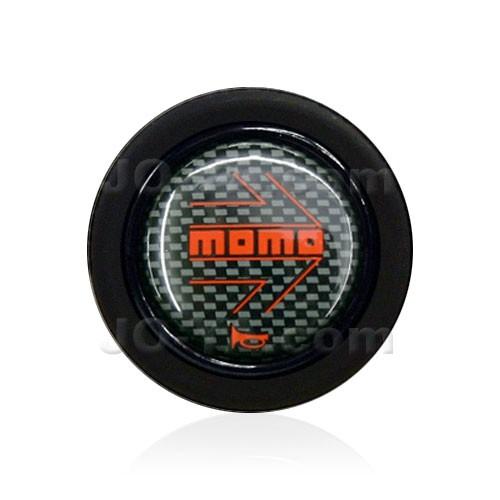 MOMO モモ ホーンボタン CARBON RED : JO-YA.com - 通販 - Yahoo