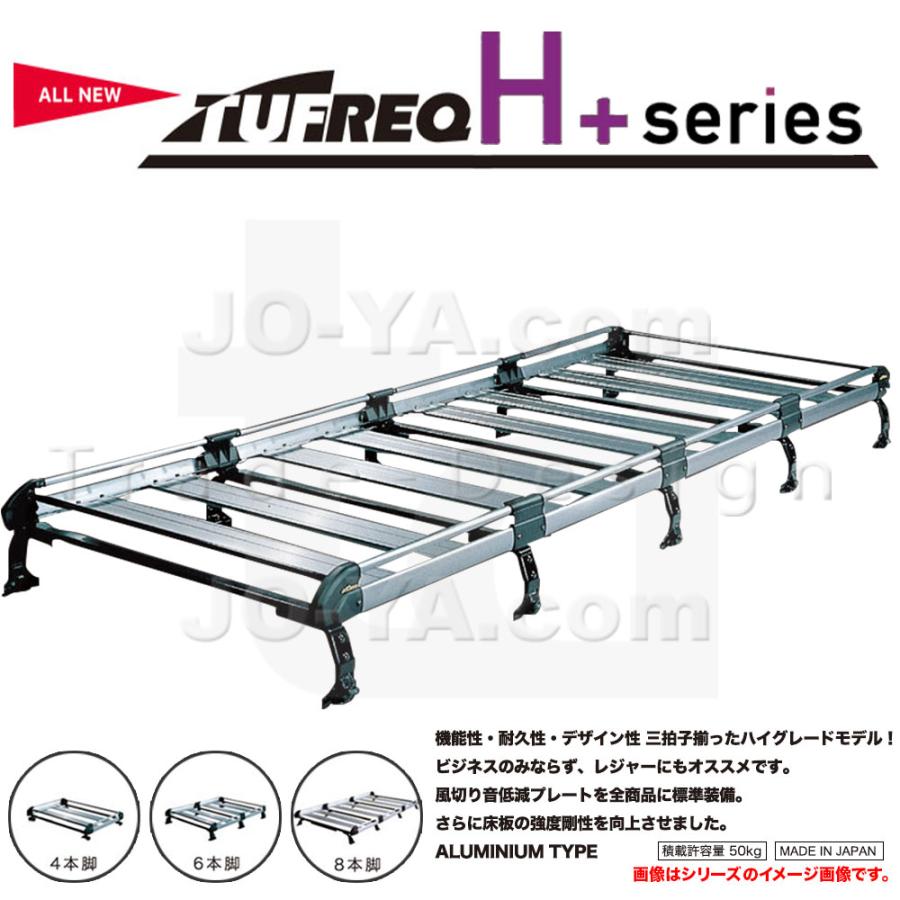 値下げしました。キャリア(タフレック) 精興工業 TUFREQ タフレック H+シリーズ ルーフキャリア 旧HF433C ※代
