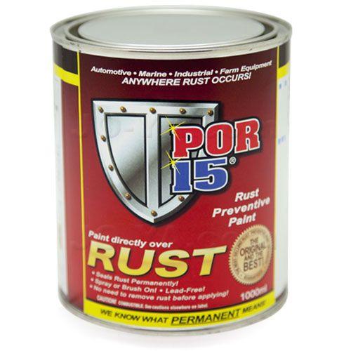 POR-15 Rust Preventive Paint (対錆ペイント) シルバー 1L｜joyacom