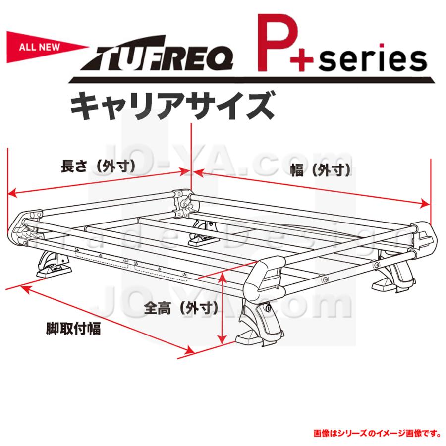 TUFREQ タフレック P+シリーズ ルーフキャリア 旧PH236A ※代引不可・個人宅要送料 PH236A+ | 精興工業 | 01