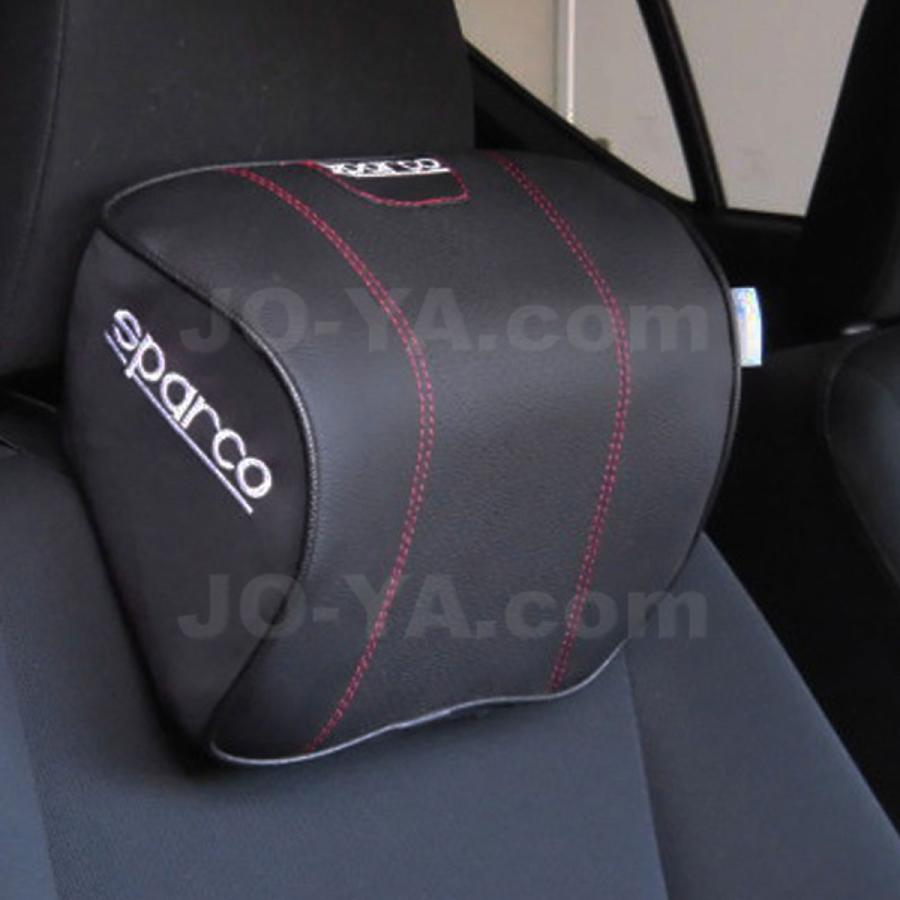 スパルコ 低反発ネックピローパッド Sparco corsa ブラック