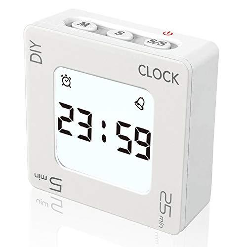 Jコートン キッチンタイマー 大画面 5分 25分 勉強タイマー 多機能 デジタルタイマー タイマー 勉強 Diy設定可 Cqx ジョイクルヤフー店 通販 Yahoo ショッピング