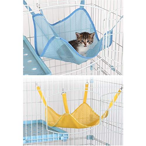 猫ハンモック 猫用ベッド ソファ 吊り下げベッド キャットハンモック ペット用品 ブルー 53 38cm Pqk6198 ジョイクルヤフー店 通販 Yahoo ショッピング