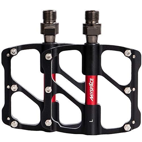 クロスバイクペダル 自転車ペダル 超軽量 アルミ合金 Mtb フラットペダル 3ベアリング 耐久性よい 2個セット Svi ジョイクルヤフー店 通販 Yahoo ショッピング