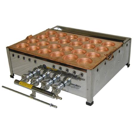 （山下金物大判焼き器）プロパンガス用　２４穴　（送料無料） | 