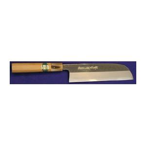 225mm 特上鏡面（白鏡） 鎌形薄刃包丁(関西型菜切り包丁) 堺孝行 印 (要 納期確認) | 