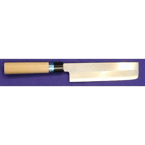 堺孝行 菜切り包丁 165mm 165mm イノックス 薄刃包丁(関東型菜切り包丁) 堺孝行 印 : ジョイ