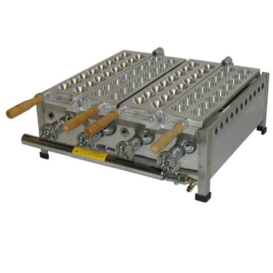 （山下金物半自動たこ焼き器）プロパンガス用　両面２丁　（送料無料） | 