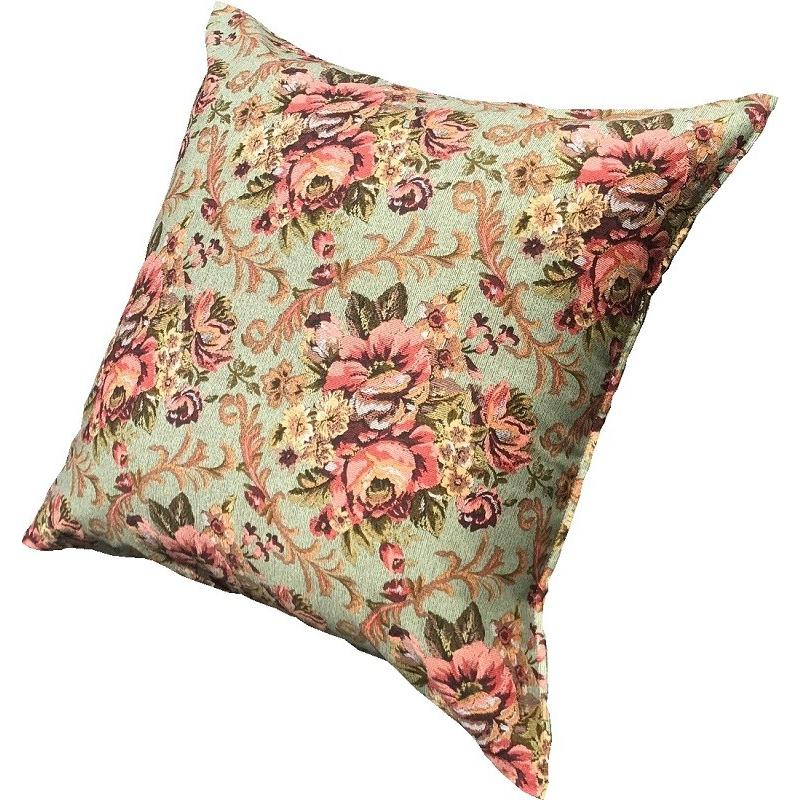 クッションカバー ゴブラン 約45×45cm GN 【日本製】 【メール