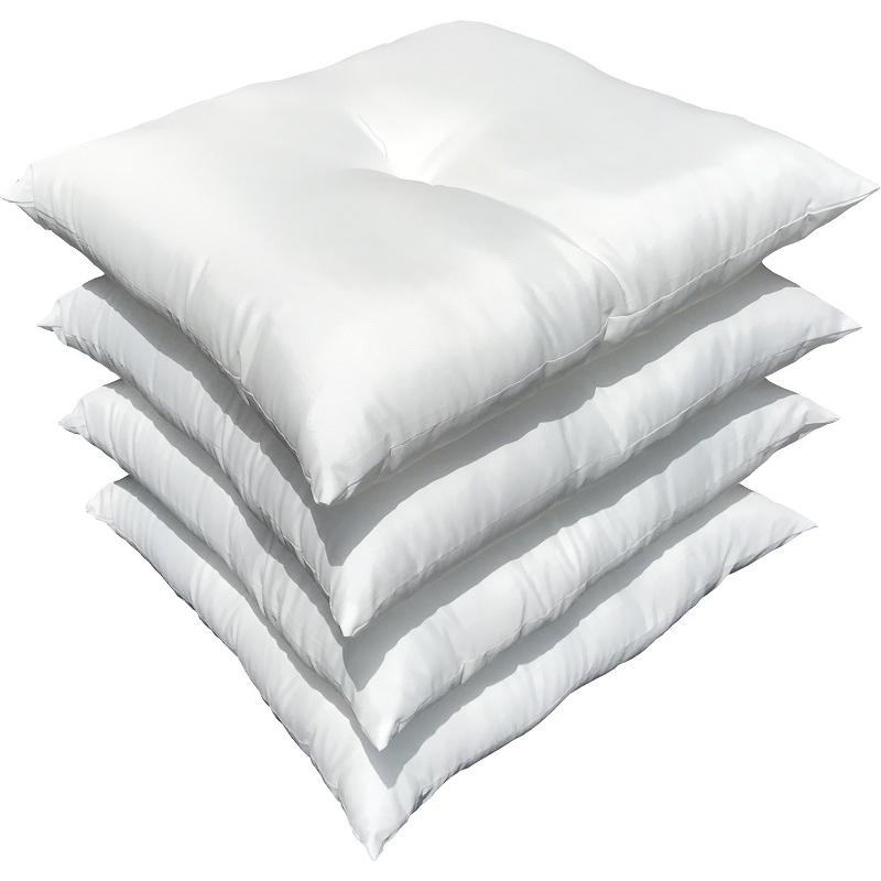 4枚 ヌード座布団 ＋ 座布団カバー つゆくさ の セット 約55