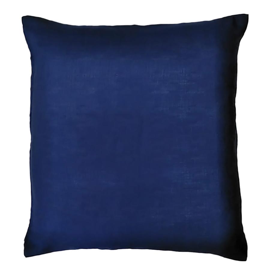 座布団カバー 55 59 2枚組 ナチュレ ネイビー 約 55×59 cm