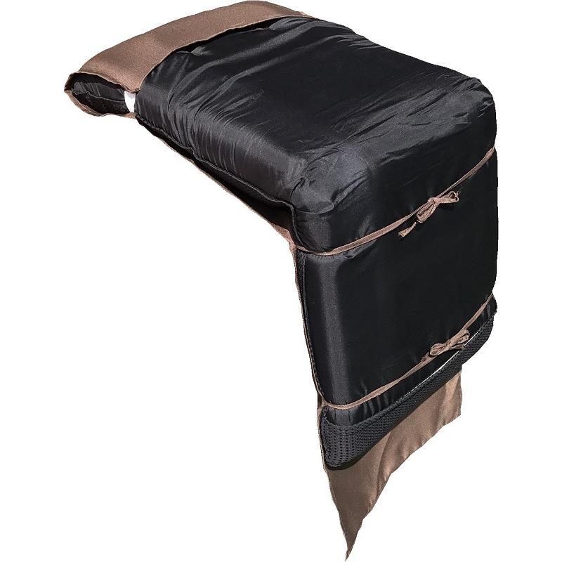 ２枚セット 座椅子カバー プレイン 約４８×１２５ｃｍ ブラウン おしゃれ かわいい 【 メール便対応限定 】 |  | 02