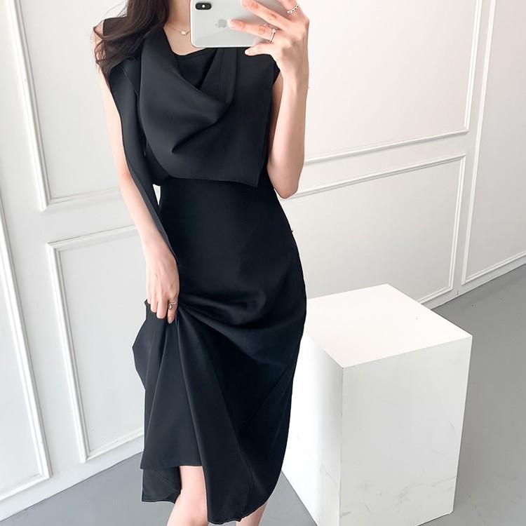 ドレス ワンピース レディース パーティードレス タイト ノースリーブ 膝丈 結婚式 二次会 パーティー きれい 韓国ファッション メール便送料無料 Fa D 3125 海外ファッション Joyfeel 通販 Yahoo ショッピング