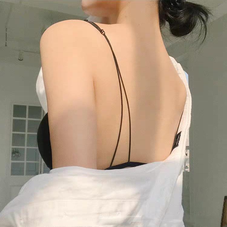 ブラ ブラジャー ノンワイヤー 見せブラ レディース ノンワイヤー フロントホック 白 黒 グレー 韓国ファッション メール便送料無料 Inn 024 海外ファッション Joyfeel 通販 Yahoo ショッピング