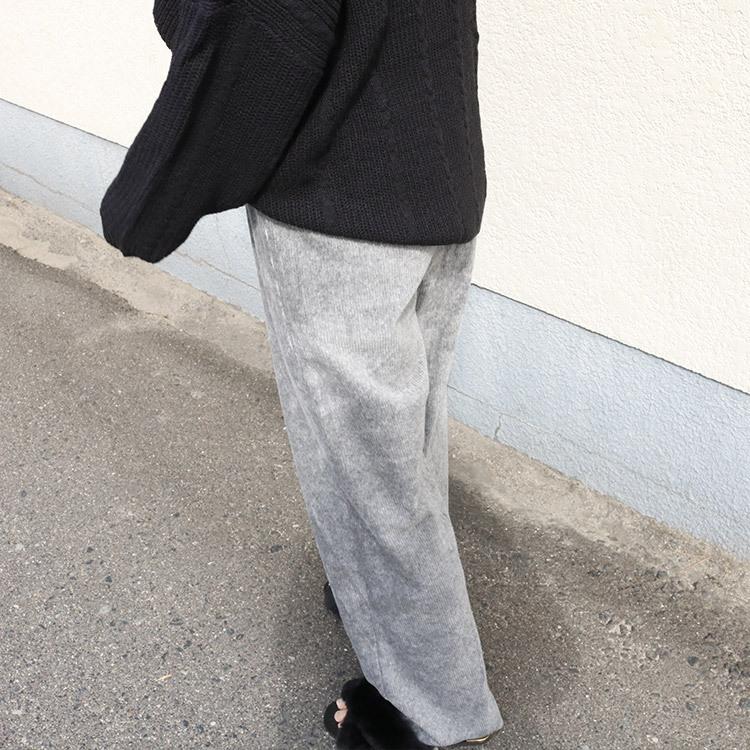 コーデュロイ パンツ レディース ハイウエスト ストレート ワイドパンツ ロングパンツ 秋 冬 白 グレー 黒 韓国ファッション メール便送料無料 Jo Bp 3235 海外ファッション Joyfeel 通販 Yahoo ショッピング