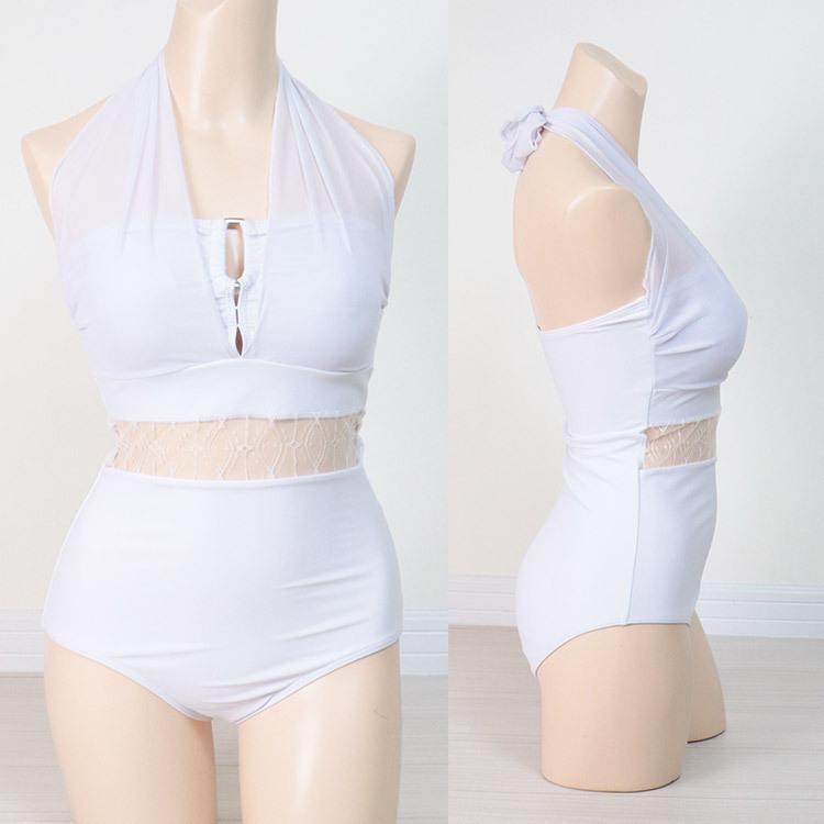 PLT★バンドゥ ベアトップ カットアウト ワンピース 水着★豹柄 ピンクのヒョウ柄入りハイレグワンピース水着 Roar-Pink Hype