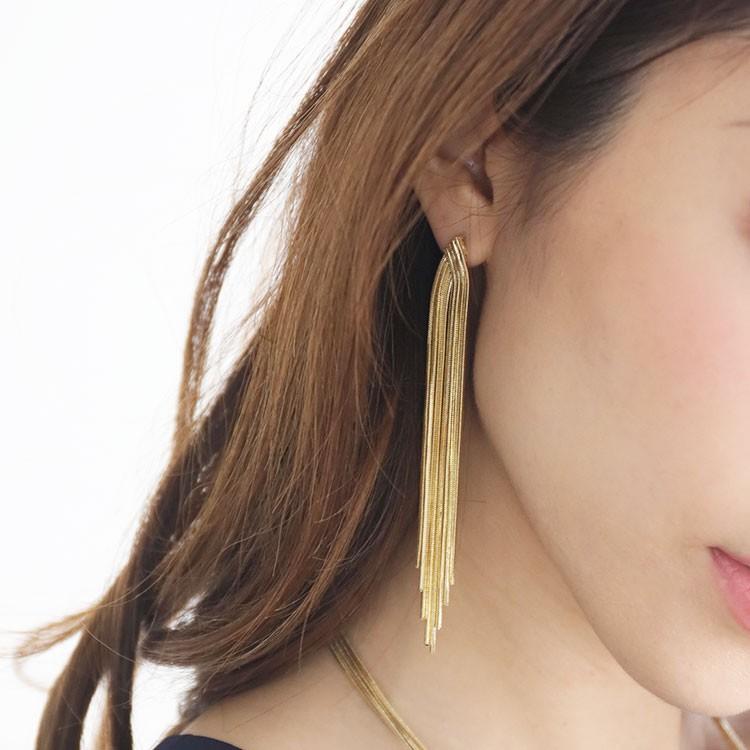 ピアス チェーンピアス ロングピアス ロング チェーン パーティー パーティ 結婚式 アクセサリー レディース 韓国アクセ メール便送料無料 Jo P 111 海外ファッション Joyfeel 通販 Yahoo ショッピング