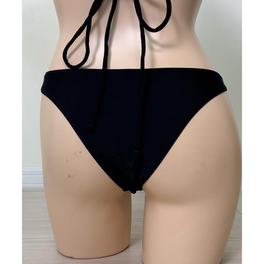 水着 レディース ビキニ 韓国 チェーン ホルターネック 三角ビキニ