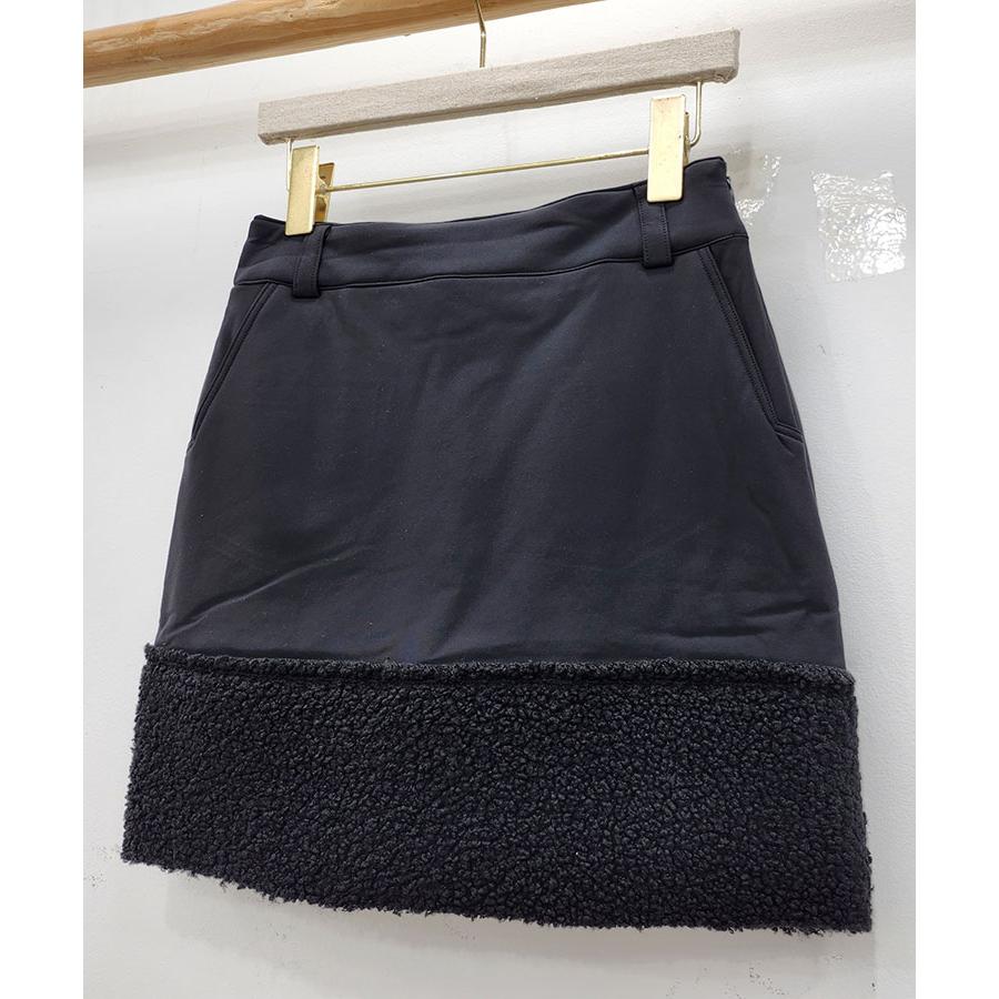 ゴルフウェア スカート レディース 韓国 ボア 裏起毛 かわいい