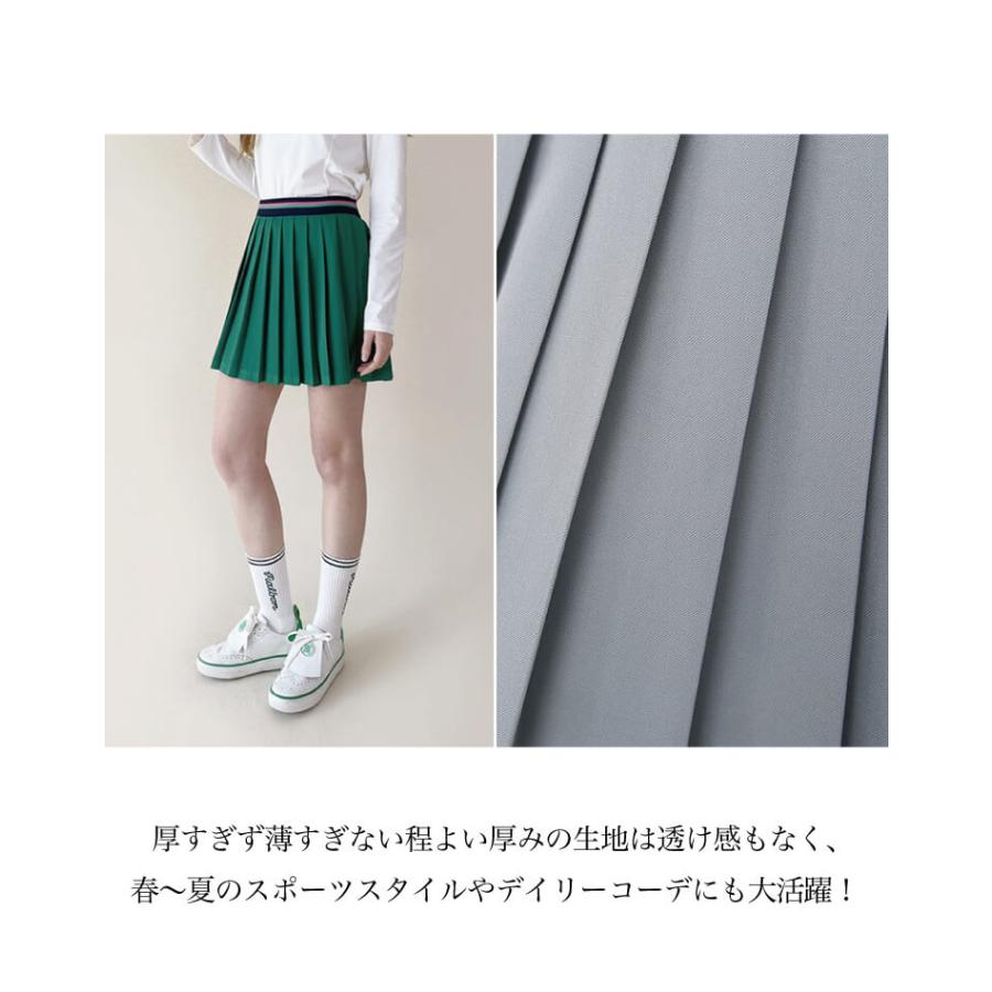 louis castel 韓国 ゴルフスカート プリーツスカート 大きいサイズ