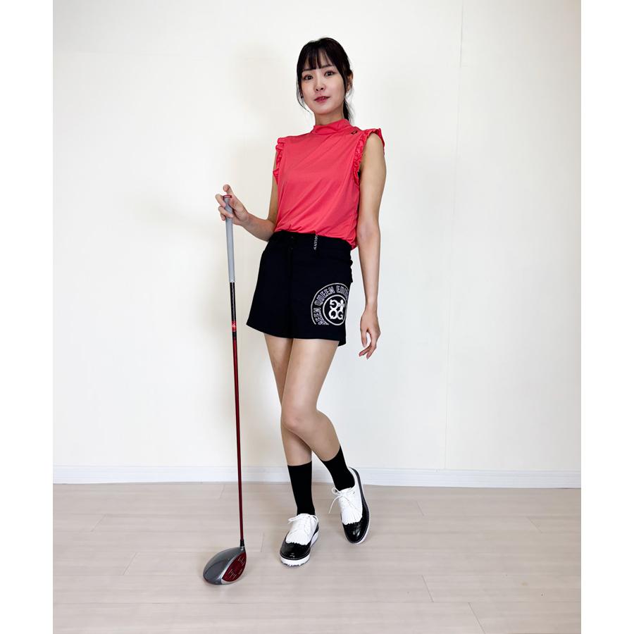 ゴルフ トップス レディース 韓国 ノースリーブ ウェア 夏 春 秋