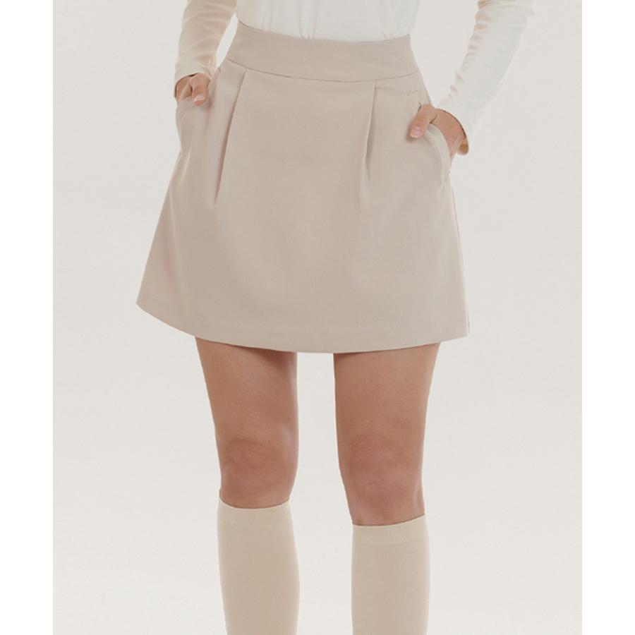 ゴルフウェア スカート レディース 韓国 ショート丈 バルーン ポケット