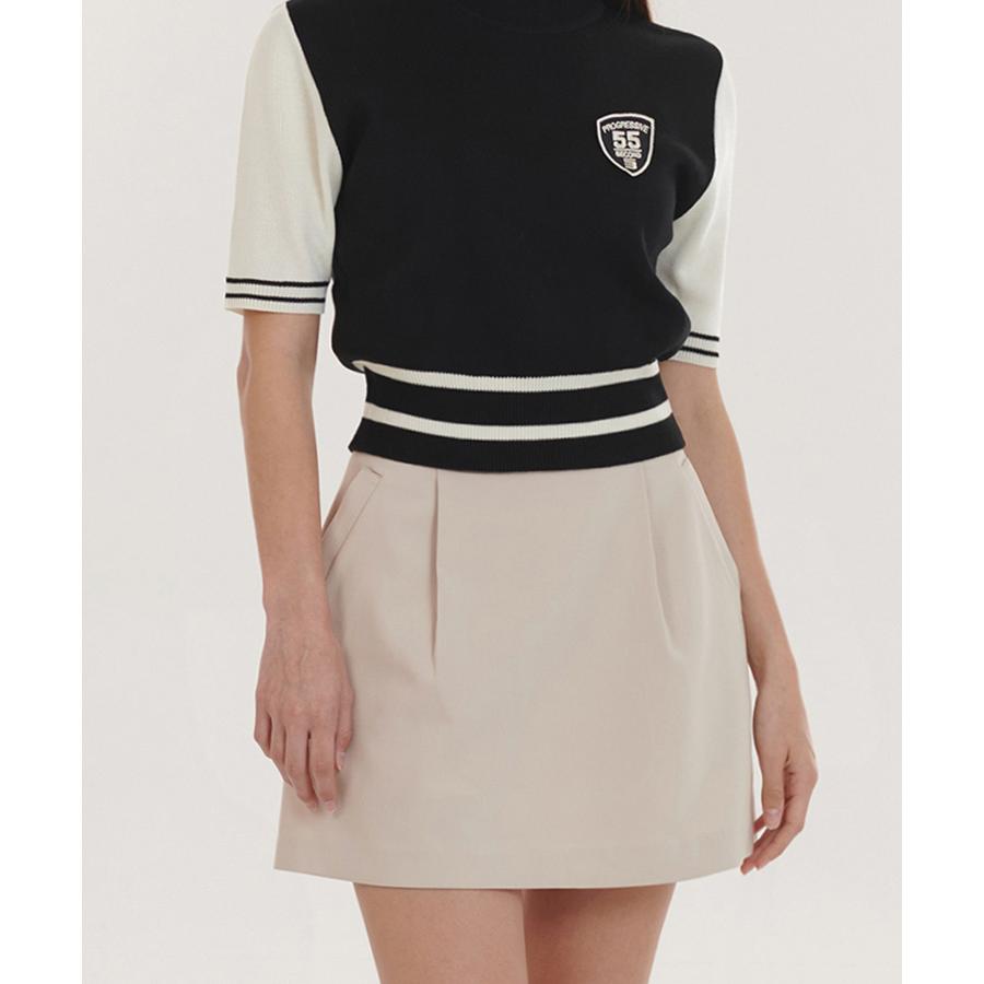 ゴルフウェア スカート レディース 韓国 ショート丈 バルーン ポケット 春 秋 おしゃれ 黒 ベージュ Aライン タック ゴルフ女子 大人 ゴルフ スポーツ テニス ゴルフウェア スカート レディース 韓国 ショート丈 バルーン ポケット