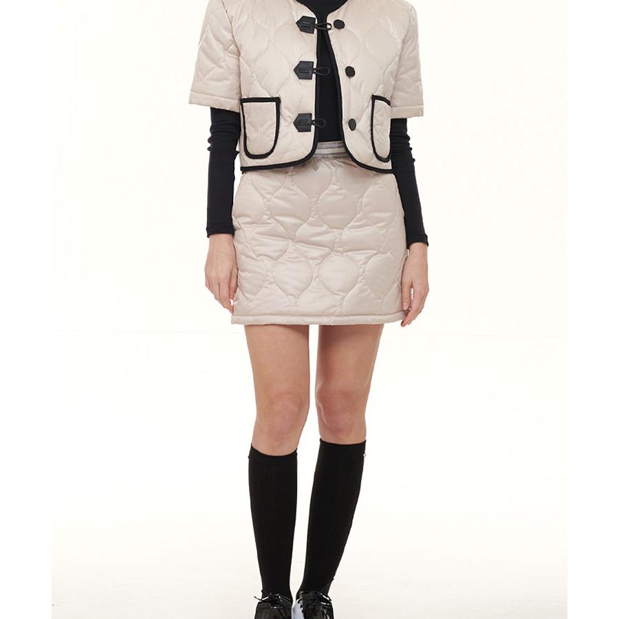 ゴルフウェア スカート レディース ゴルフ 韓国 ダウン タイト 暖かい