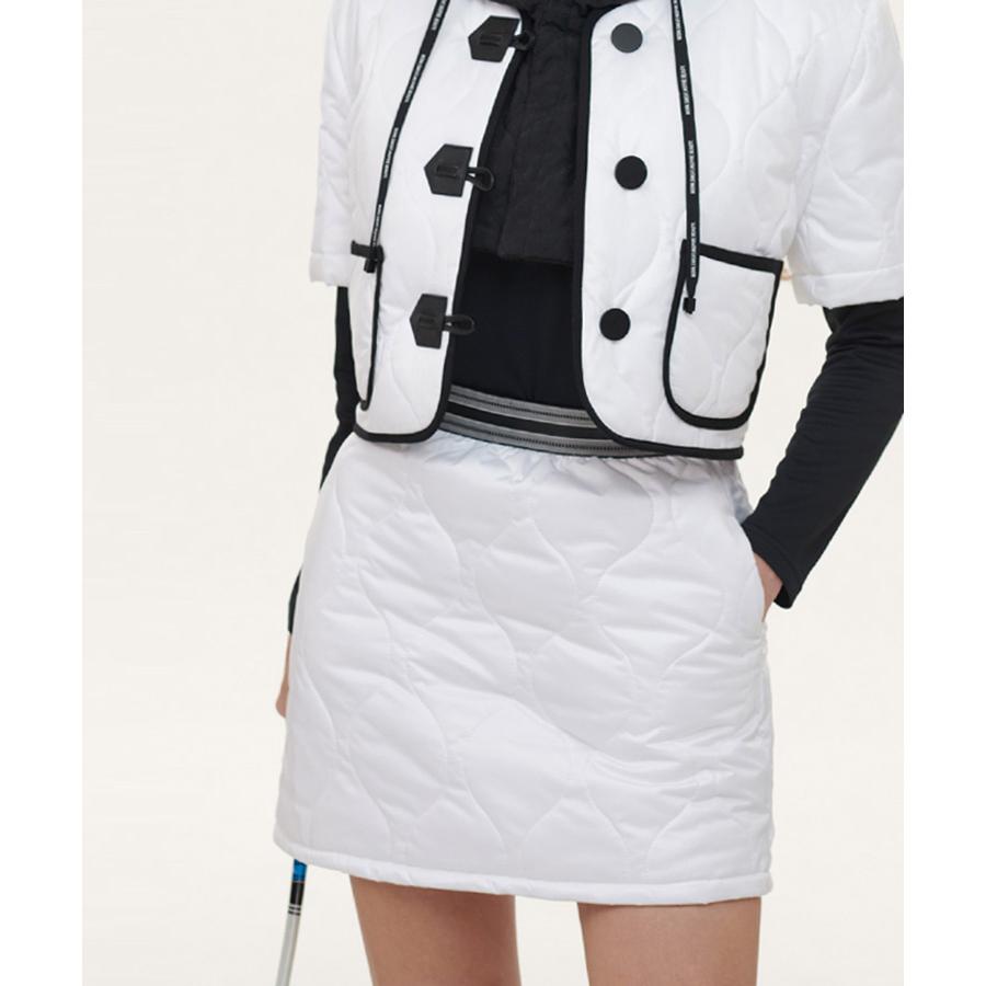 ゴルフウェア スカート レディース ゴルフ 韓国 ダウン タイト 暖かい