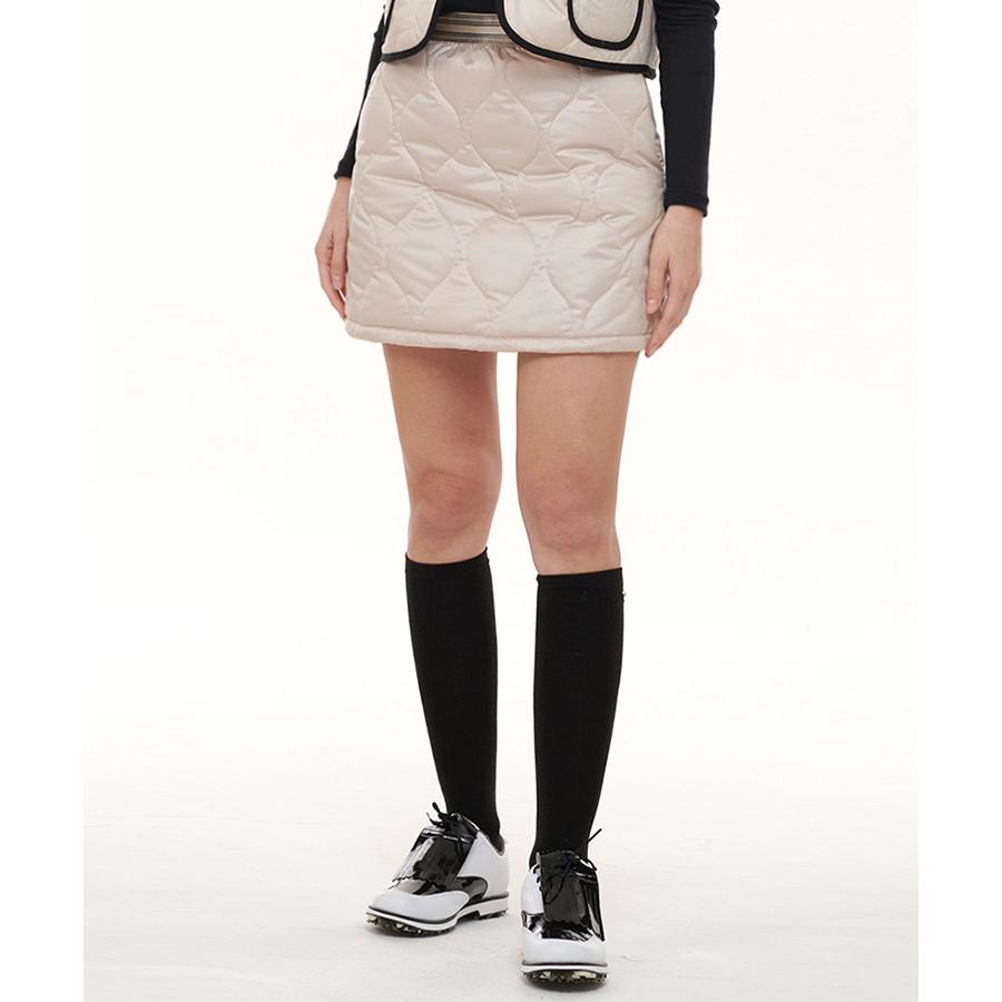 ゴルフウェア スカート レディース ゴルフ 韓国 ダウン タイト 暖かい