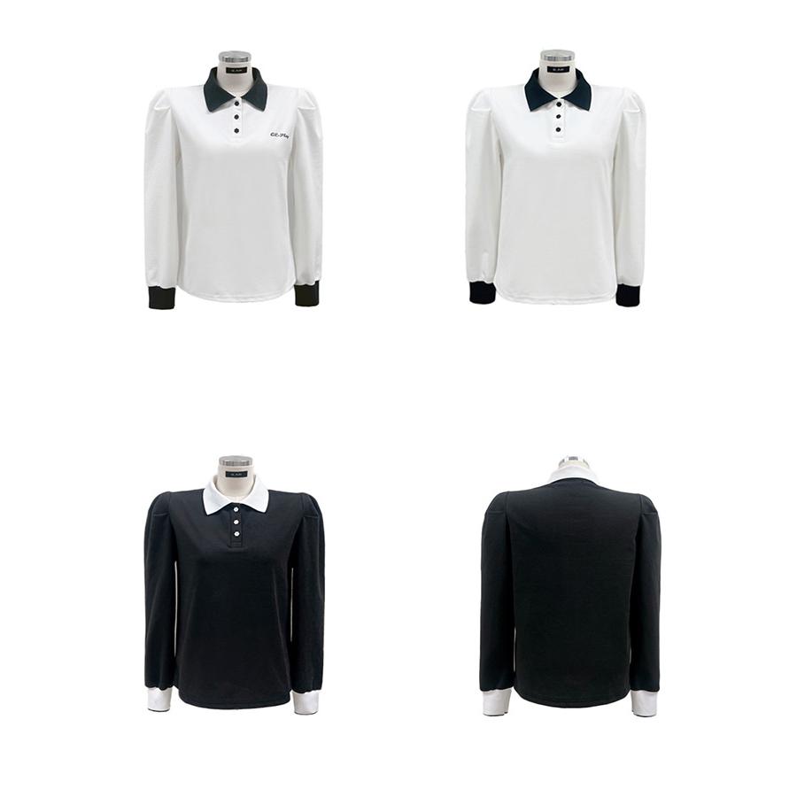 UTAAゴルフウェアレディース 長袖Tシャツ ポロシャツ 春夏秋 ゴルフウェア ポロシャツ レディース 韓国 長袖 Tシャツ トップス