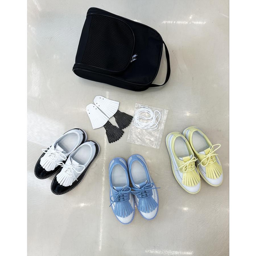 ゴルフシューズ レディース 韓国 トラディションズ スパイクレス