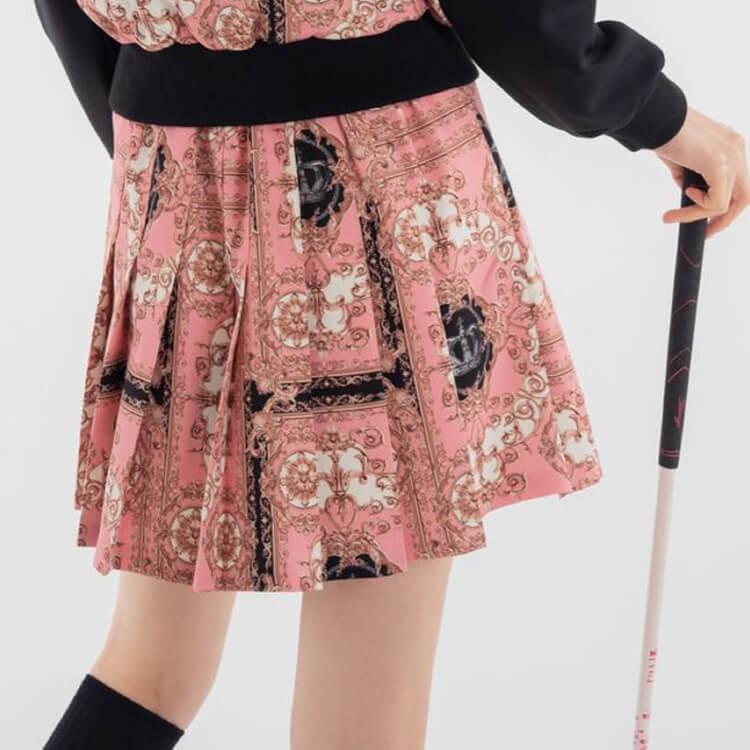 ゴルフウェア レディース 韓国 セットアップ スカート プリーツ ゴルフウェア レディース 韓国 セットアップ スカート プリーツ