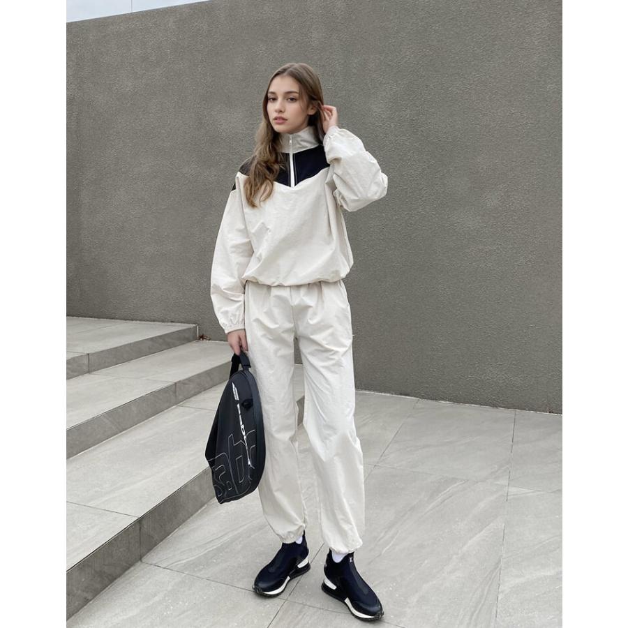 ゴルフウェア セットアップ 長袖 ゴルフ ナイロン ジャージ 上下