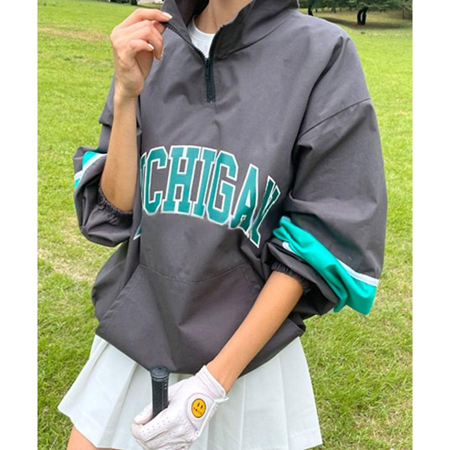 ジーフォア ゴルフ レディース 半袖 ジャンパー ジャケット ハーフジップ人気 ジーフォア ゴルフ レディース 半袖 ジャンパー ジャケット