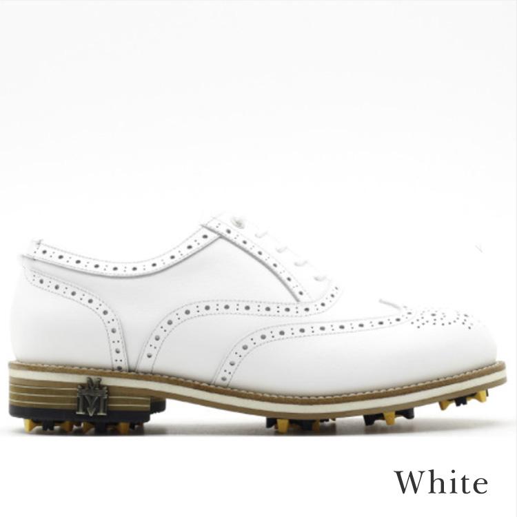 美品✨ グッチ ゴルフシューズ ドレスシューズ レザー ホワイト ゴルフシューズ レディース トラディションズ 韓国 おしゃれ