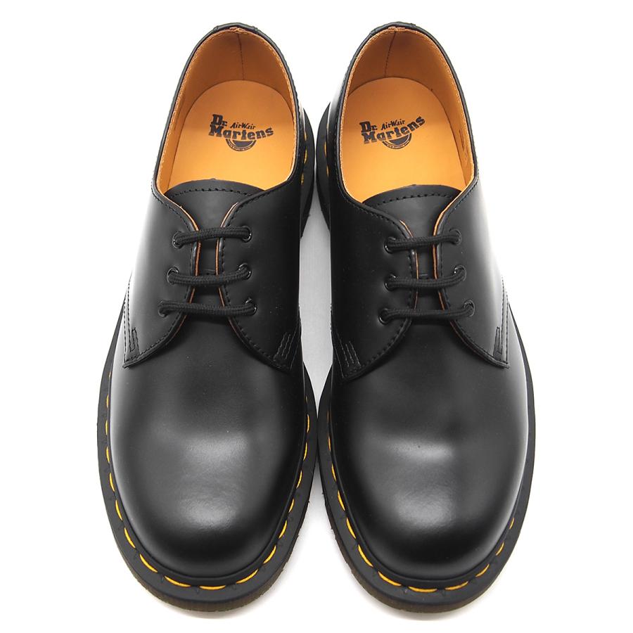ドクターマーチン 1461 3ホール シューズ ブラック メンズ レディース Dr.Martens 1461 3HOLE SHOES BLACK SMOOTH 10085001_2