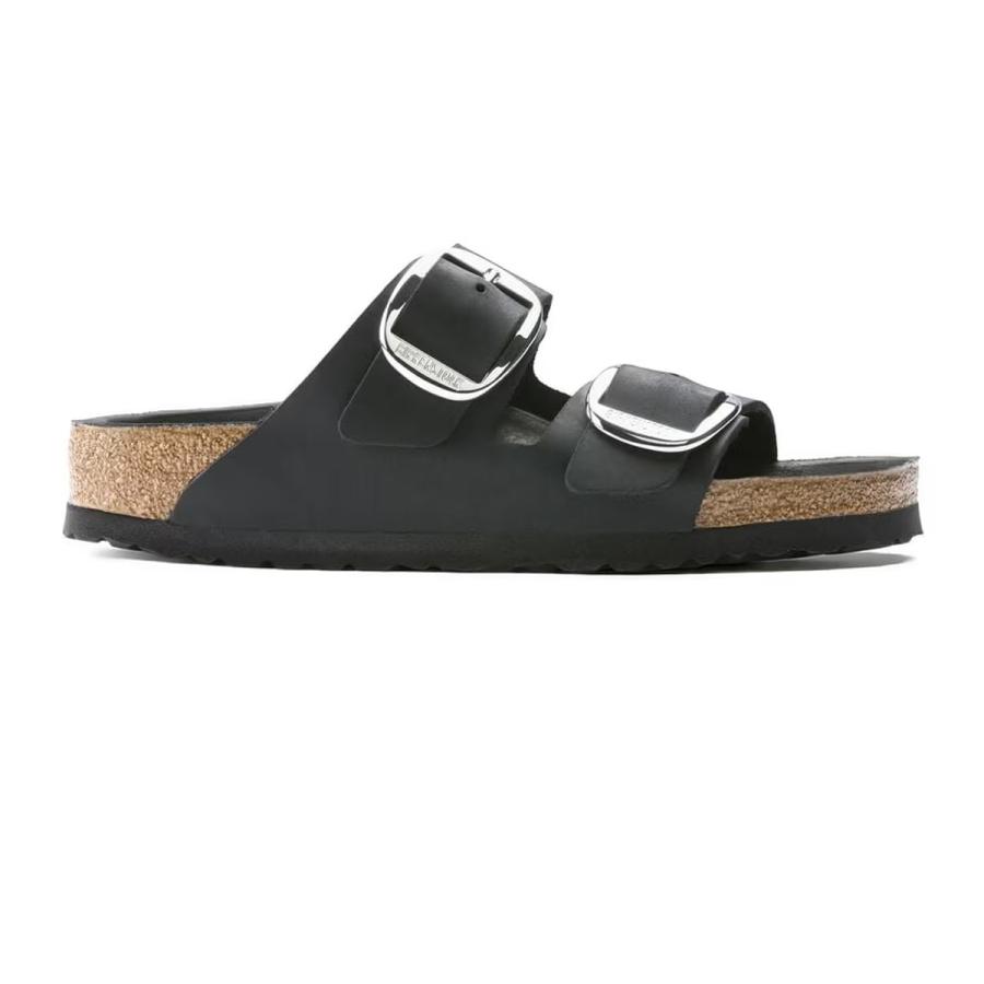 ビルケンシュトック アリゾナ ビック バックル オイルドレザー ブラック スリム幅 国内正規品 BIRKENSTOCK ARIZONA BIG BUCKLE BLACK NARROW幅 1011075の画像