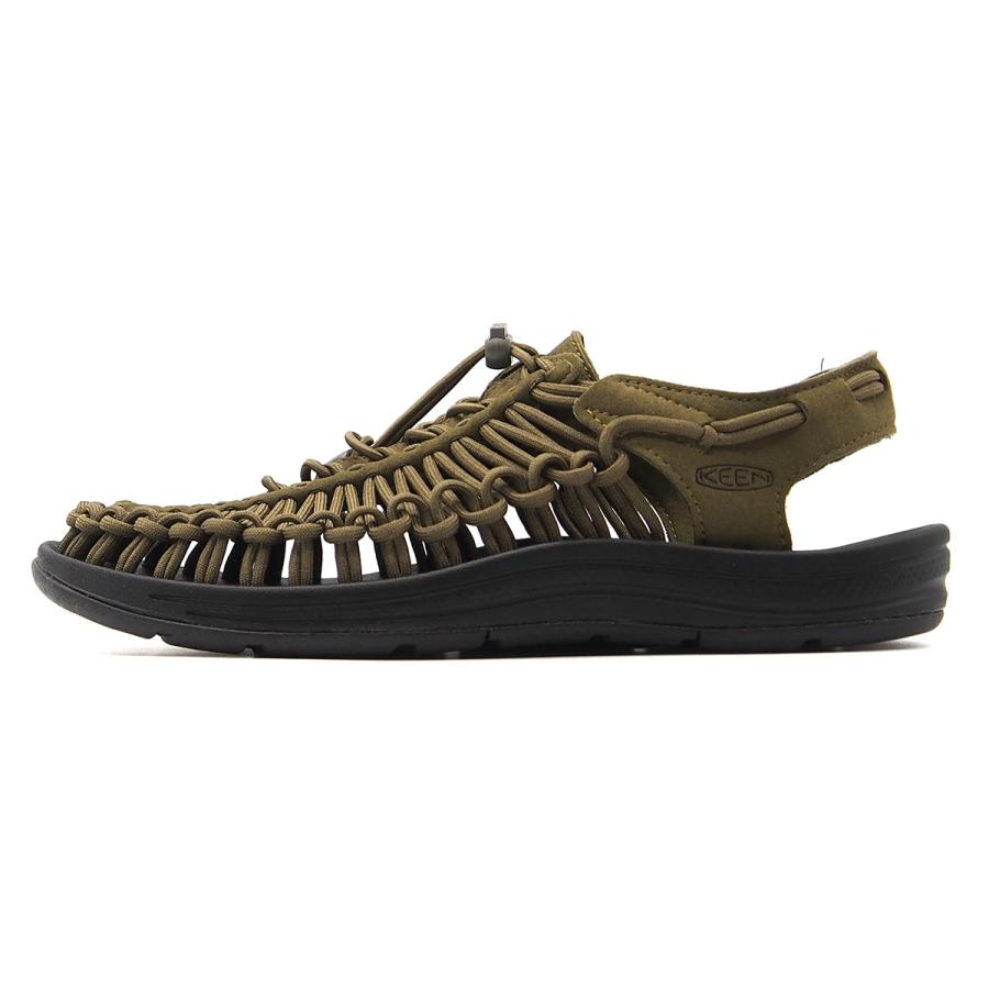 KEEN（キーン） ユニーク ダーク オリーブ/ブラック サンダル KEEN