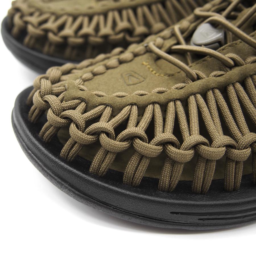 KEEN（キーン） ユニーク ダーク オリーブ/ブラック サンダル KEEN
