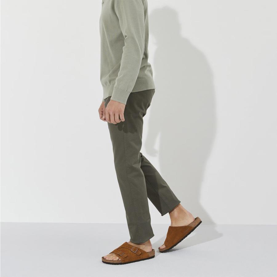 ビルケンシュトック チューリッヒ スエード レザー ミンク スリム幅 レディース BIRKENSTOCK ZURICH MINK NARROW幅 1023891の画像