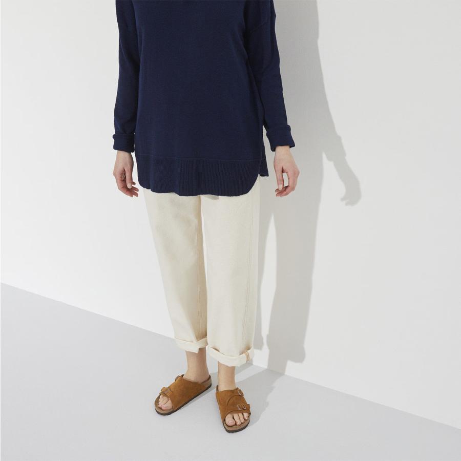 ビルケンシュトック チューリッヒ スエード レザー ミンク スリム幅 レディース BIRKENSTOCK ZURICH MINK NARROW幅 1023891の画像
