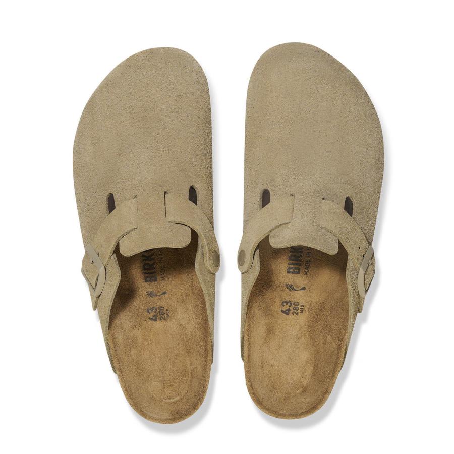 BIRKENSTOCK（ビルケンシュトック） ボストン スエード レザー フェイ