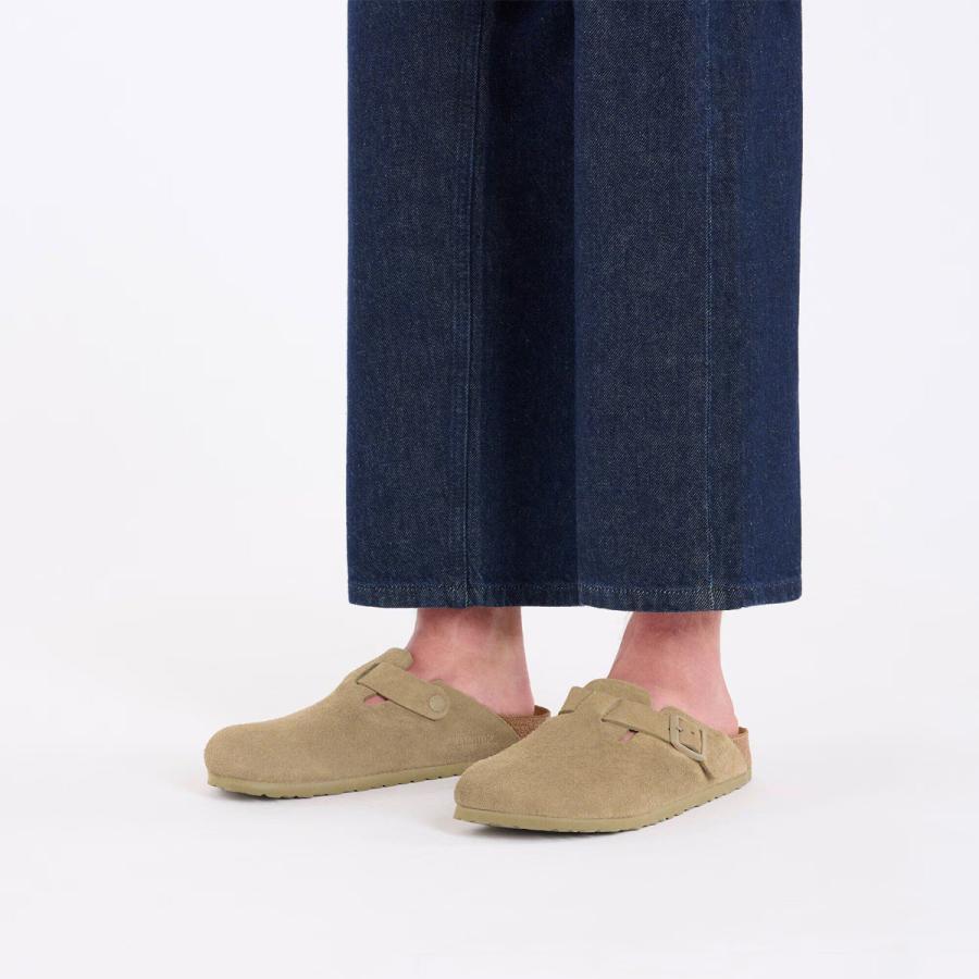 BIRKENSTOCK（ビルケンシュトック） ボストン スエード レザー フェイ
