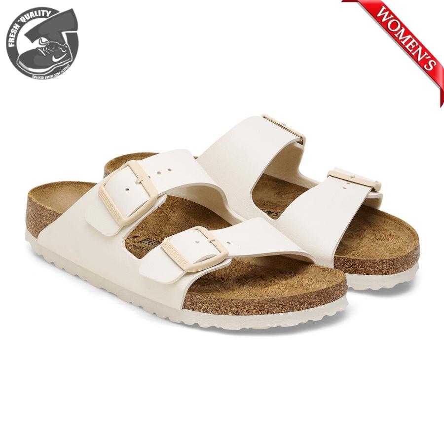 BIRKENSTOCK（ビルケンシュトック） アリゾナ ビルコフロー エッグシェル スリム幅 レディース BIRKENSTOCK ...