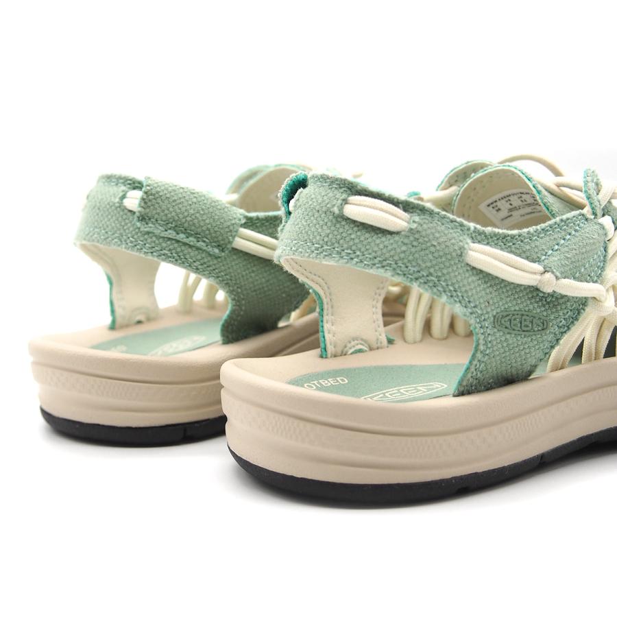 KEEN（キーン） ウィメンズ ユニーク キャンバス グラナイト グリーン