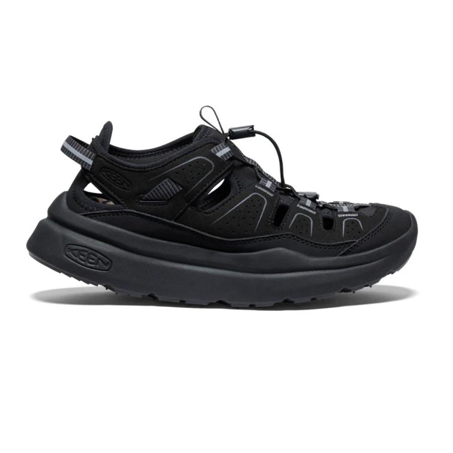 KEEN（キーン） ウィメンズ ダブルケー450 サンダル ブラック/ブラック