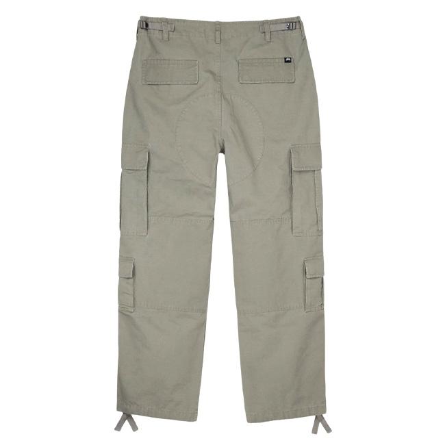 ステューシー リップストップ サープラス カーゴ パンツ オリーブ RIPSTOP SURPLUS CARGO PANT OLIVE 116586p｜joyfoot｜02